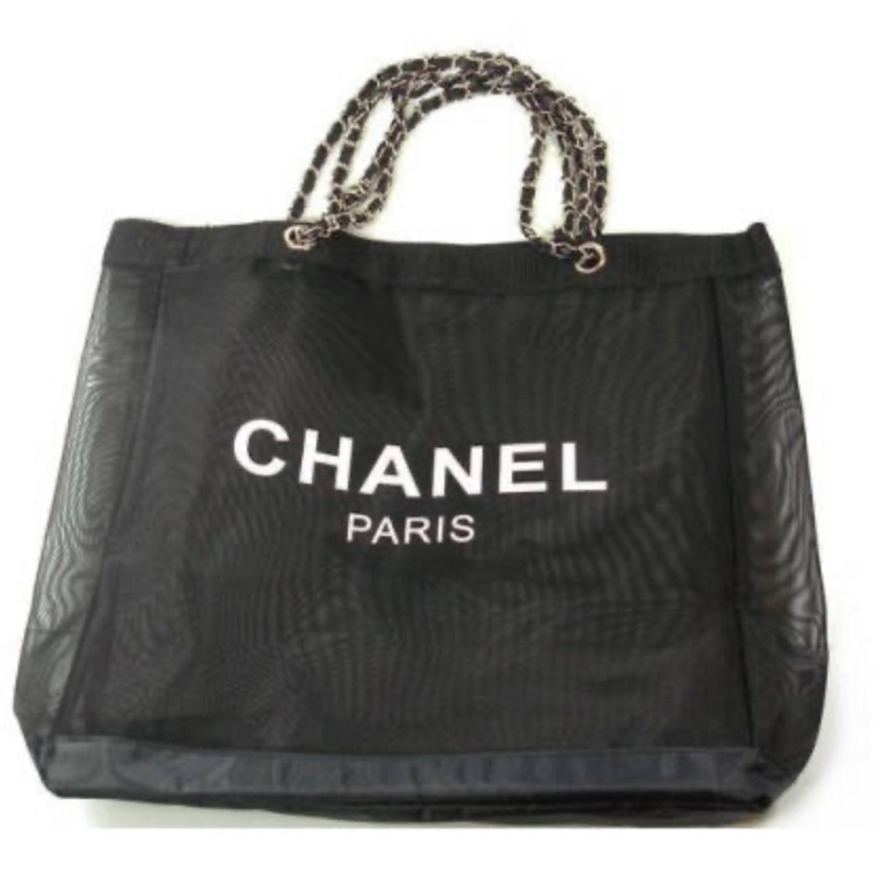 Brand New GWP CHANEL mesh tote and baby pouch - Picture 10 of 17